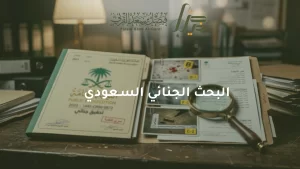 البحث الجنائي السعودي